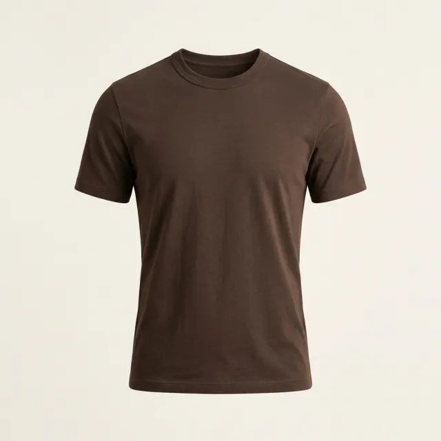 Espresso fitted tee